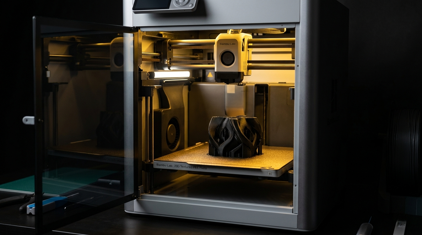 3D-Drucker bei der Arbeit